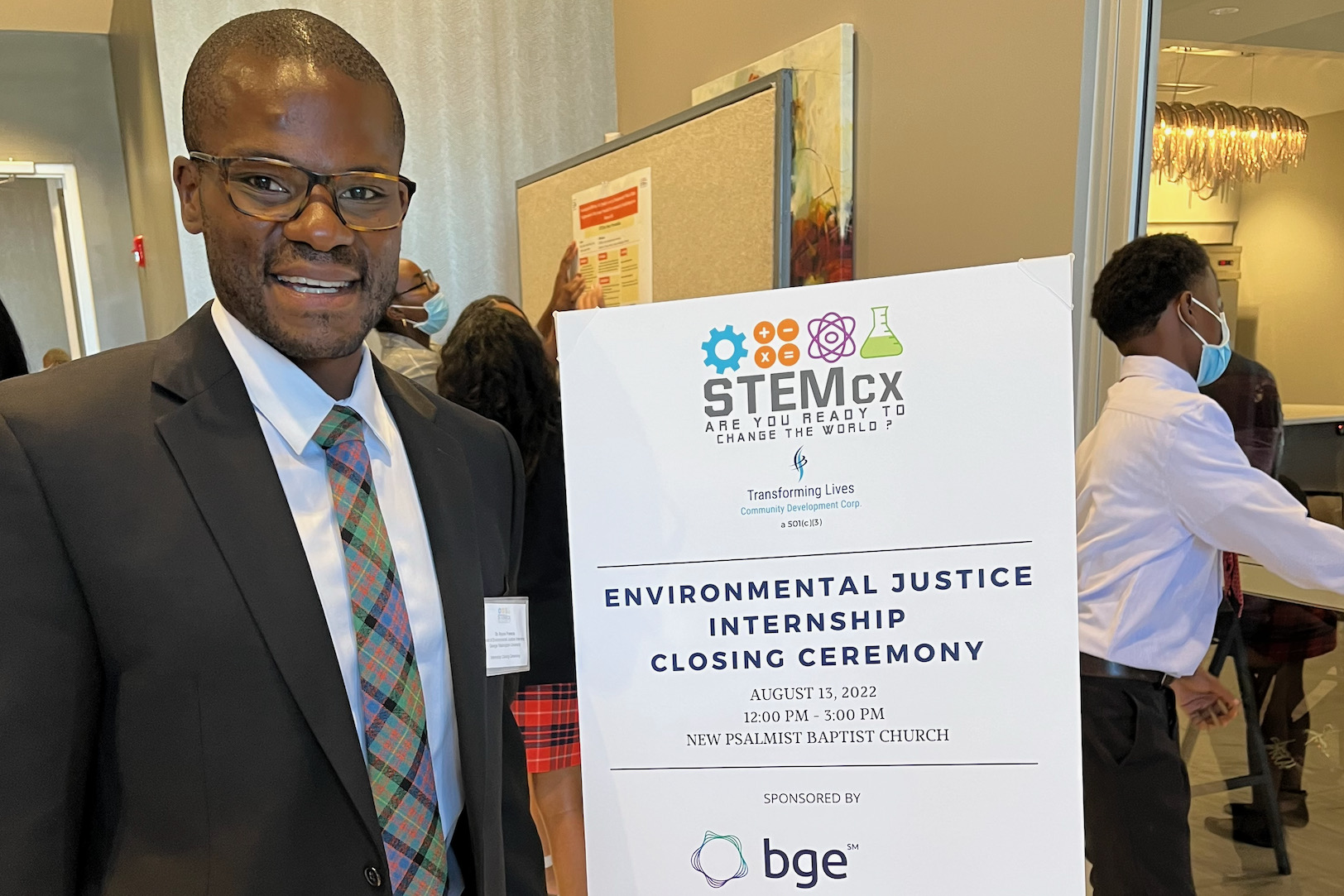 Royce Francis works with STEMcx to recruit summer interns who learn about technology.