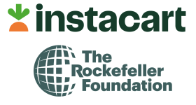 Instacart and Rockefeller Foundation Logo